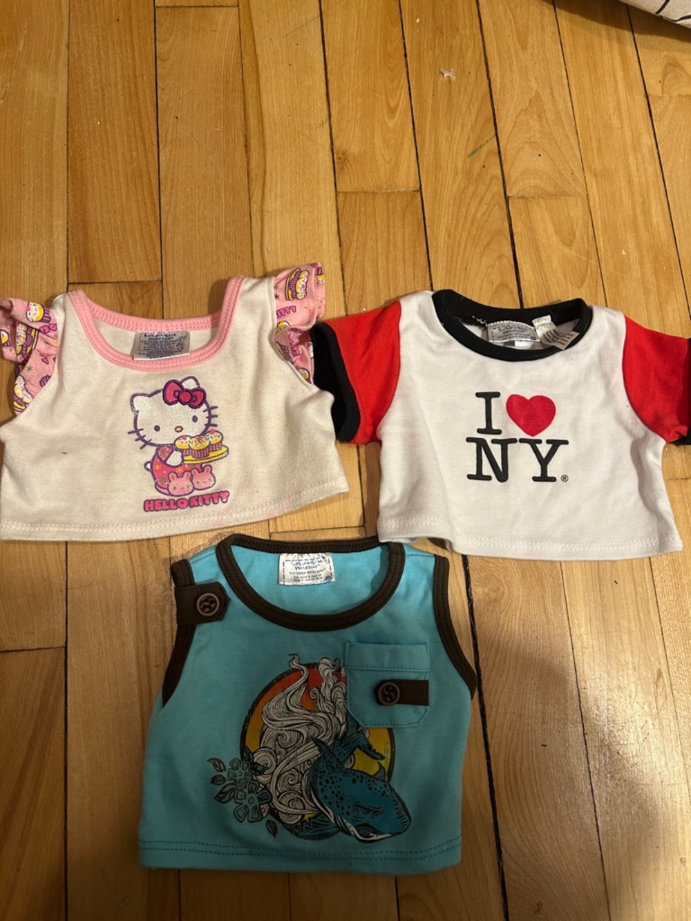 Build-A-Bear clothing Tee Set hello kitty